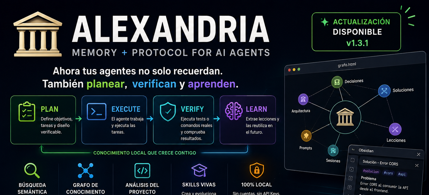 Alexandria - Memoria para Agentes IA